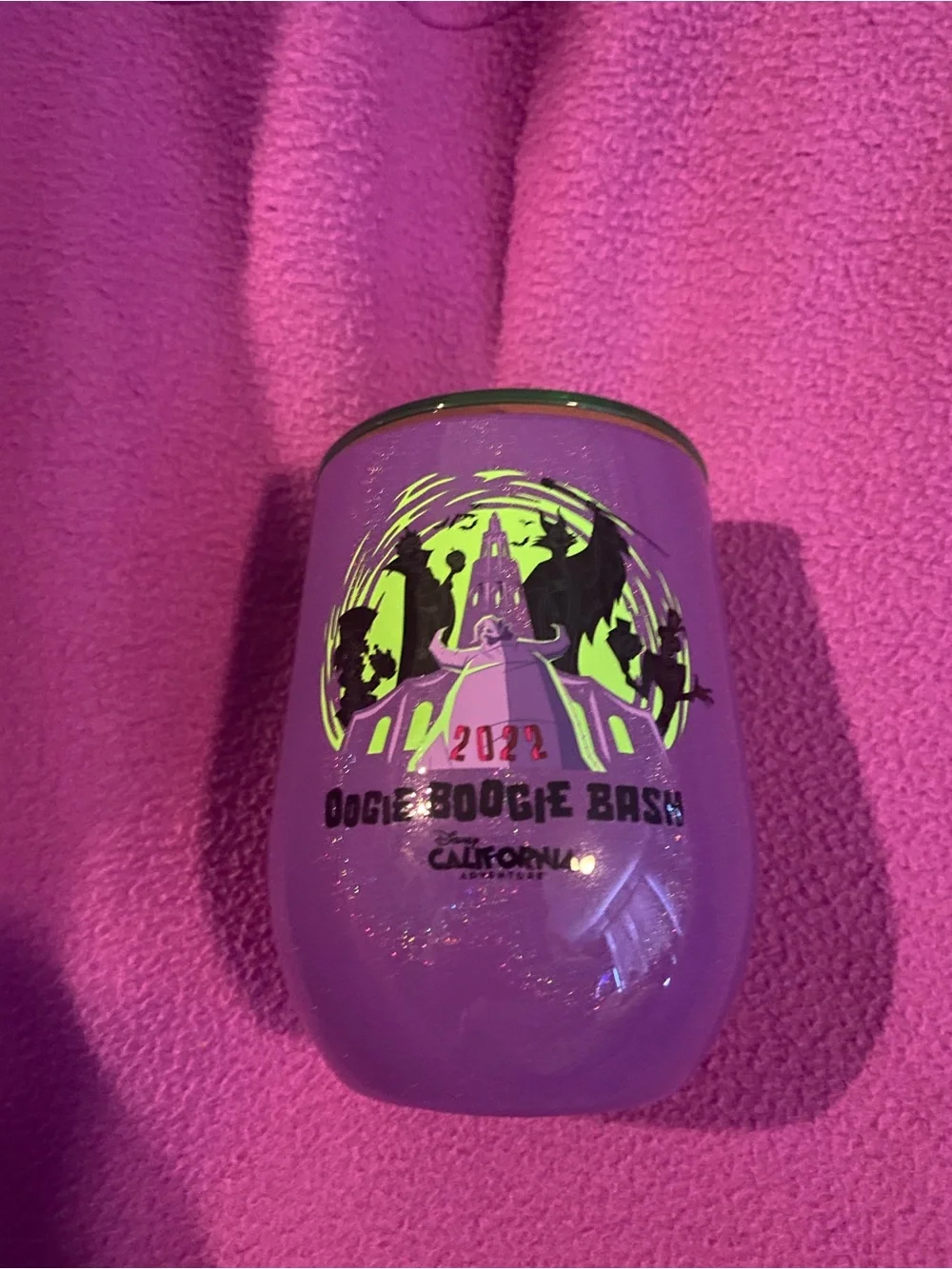 Corkcicle Purple Oogie Boogie Bash 2022 Stemless Tumbler
